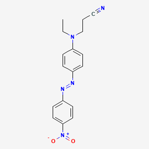 molecular formula C17H17N5O2 B1198771 分散橙25 CAS No. 31482-56-1