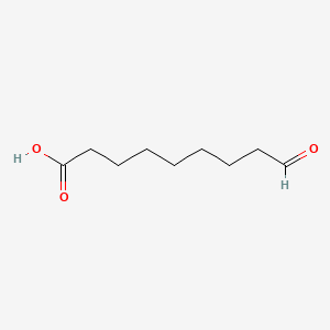 molecular formula C9H16O3 B1198783 9-氧基壬酸 CAS No. 2553-17-5