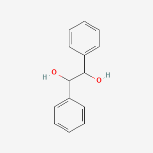 molecular formula C14H14O2 B1198784 氢苯二醇 CAS No. 492-70-6
