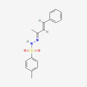 4-methyl-N'-[(E,2E)-1-methyl-3-phenyl-2-propenylidene]benzenesulfonohydrazide