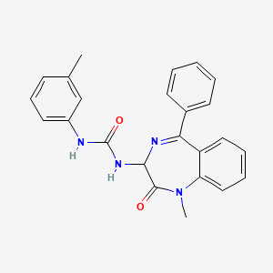 molecular formula C24H22N4O2 B1198801 L-365260 