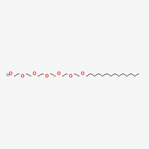 molecular formula C26H54O7 B1198826 3,6,9,12,15,18-Hexaoxadotriacontan-1-ol CAS No. 5157-04-0