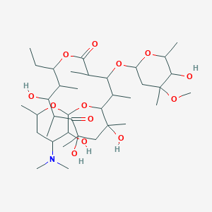 molecular formula C37H67NO13 B1198828 (8S)-8-Hydroxyerythromycin-B CAS No. 36693-58-0