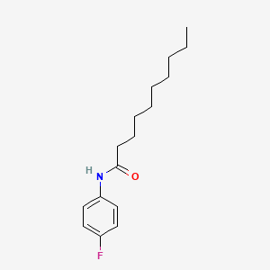 N-(4-fluorophenyl)decanamide