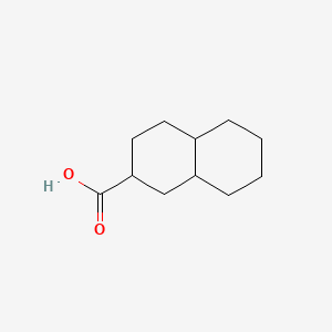 B1198849 Decahydro-2-naphthoic acid CAS No. 13032-41-2