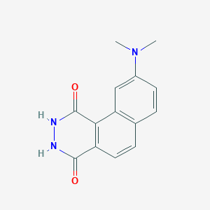 7-Dimethylaminonaphthalene-1,2-dicarbonic acid hydrazide