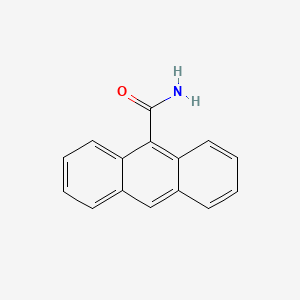molecular formula C15H11NO B1198877 9-Anthracenecarboxamide CAS No. 34810-13-4