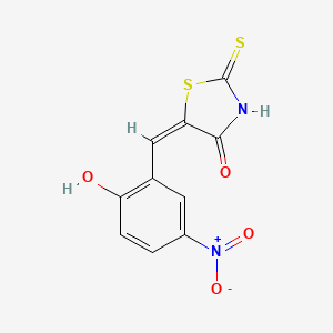 5-(2-Hydroxy-5-nitro-benzylidene)-2-thioxo-thiazolidin-4-one