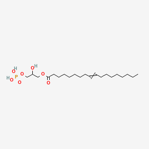 (2-Hydroxy-3-phosphonooxypropyl) octadec-9-enoate