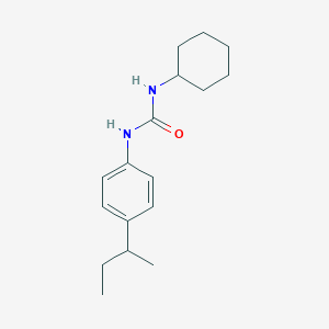 molecular formula C17H26N2O B11989016 N-(4-Sec-butylphenyl)-N'-cyclohexylurea CAS No. 303092-34-4