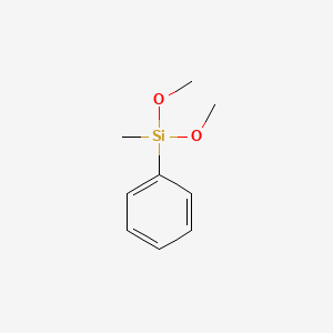 molecular formula C9H14O2Si B1198902 二甲氧基甲基苯基硅烷 CAS No. 3027-21-2