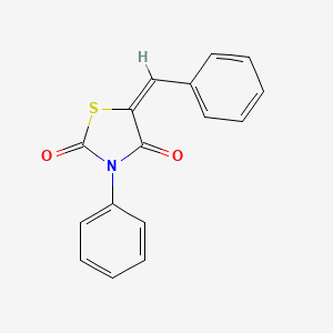 (5E)-5-benzylidene-3-phenyl-1,3-thiazolidine-2,4-dione