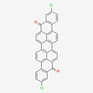 Benzo[rst]phenanthro[10,1,2-cde]pentaphene-9,18-dione, 2,11-dichloro-