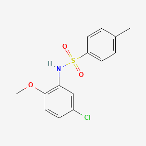 N-(5-chloro-2-methoxyphenyl)-4-methylbenzenesulfonamide