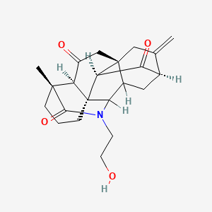 molecular formula C22H27NO4 B1198919 Thalicsessine CAS No. 113807-86-6
