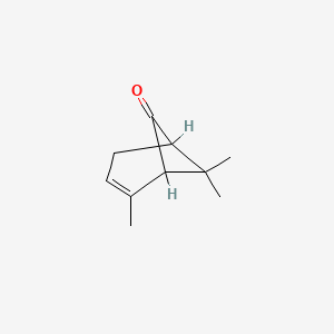 molecular formula C10H14O B1198921 Chrysanthenone 