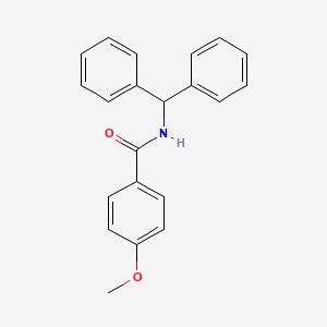 Benzamide, N-(diphenylmethyl)-4-methoxy-