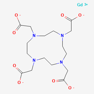 molecular formula C16H24GdN4O8- B1198928 Gd-DOTA;Gadolinium DOTA 
