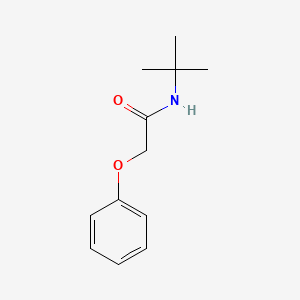 molecular formula C12H17NO2 B11989290 N-tert-butyl-2-phenoxyacetamide 