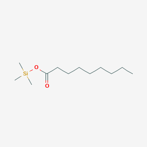 molecular formula C12H26O2Si B1198934 Trimethylsilyl nonanoate 