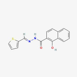 1-Hydroxy-N'-(2-thienylmethylene)-2-naphthohydrazide