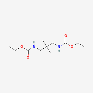 molecular formula C11H22N2O4 B1198941 N-[3-(乙氧羰基氨基)-2,2-二甲基丙基]氨基甲酸乙酯 