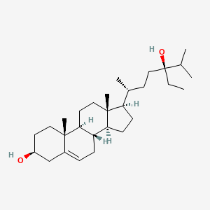 molecular formula C29H50O2 B1198954 Stigmast-5-en-3beta,24-diol CAS No. 71208-86-1