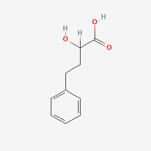 molecular formula C10H12O3 B1198958 2-Hydroxy-4-phenylbutanoic acid CAS No. 4263-93-8