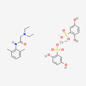 molecular formula C26H32CaN2O11S2 B1198968 Doxiproct CAS No. 76404-11-0