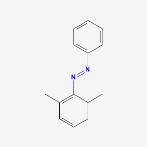 molecular formula C14H14N2 B1198976 2,6-Dimethylazobenzene CAS No. 17590-87-3