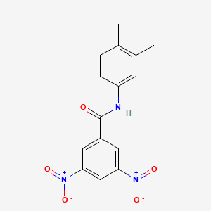 N-(3,4-dimethylphenyl)-3,5-dinitrobenzamide