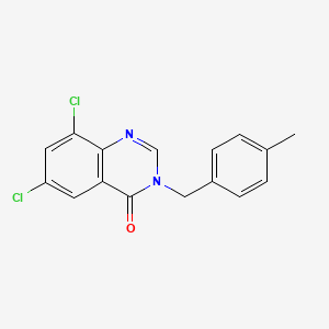 6,8-Dichloro-3-(4-methylbenzyl)-4(3H)-quinazolinone