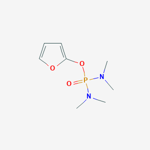 Phosphorodiamidic acid, tetramethyl-, 2-furanyl ester