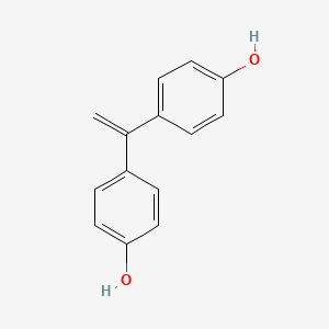molecular formula C14H12O2 B1199034 4,4'-亚甲基双酚 CAS No. 46699-50-7