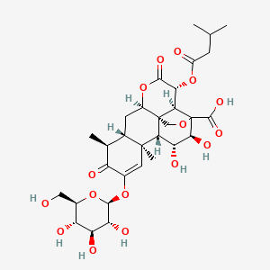 molecular formula C31H42O16 B1199036 Bruceoside-E CAS No. 167782-23-2