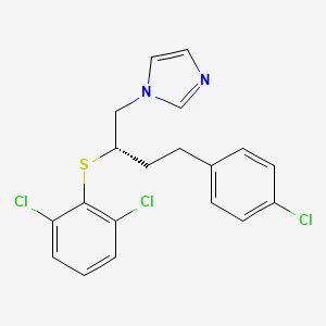 molecular formula C19H17Cl3N2S B1199037 (S)-布托康唑 CAS No. 151909-74-9
