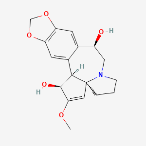 molecular formula C18H21NO5 B1199039 11-Hydroxycephalotaxine CAS No. 49686-55-7