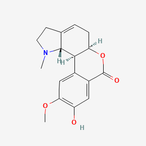 molecular formula C17H19NO4 B1199044 9-O-Demethylhomolycorine CAS No. 6879-81-8