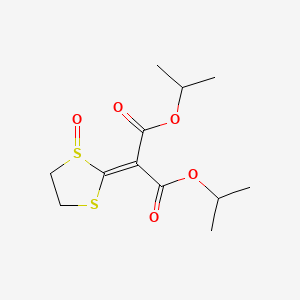 molecular formula C12H18O5S2 B1199047 Isoprothiolane sulfoxide CAS No. 52303-69-2