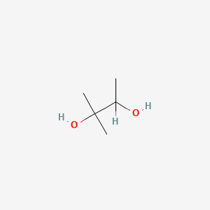 molecular formula C5H12O2 B1199049 2-Methylbutane-2,3-diol CAS No. 5396-58-7