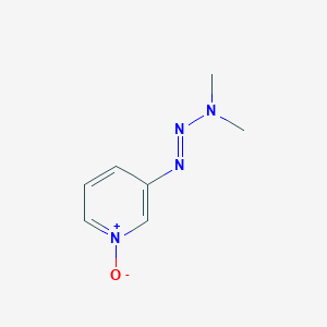 molecular formula C7H10N4O B1199050 3-(Dimethyltriazeno)pyridine-N-oxide CAS No. 21600-42-0