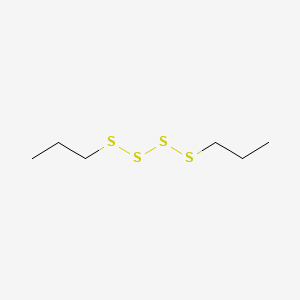 molecular formula C6H14S4 B1199055 Dipropyl tetrasulfide CAS No. 52687-98-6