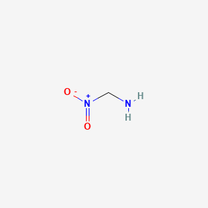 molecular formula CH4N2O2 B1199064 N-Nitromethylamine CAS No. 598-57-2