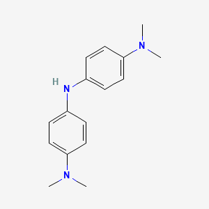 molecular formula C16H21N3 B1199075 Bindschedler's green leuco base CAS No. 637-31-0