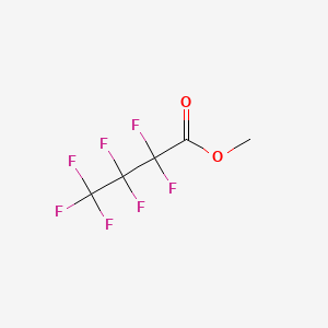 molecular formula C5H3F7O2 B1199088 Methyl heptafluorobutyrate CAS No. 356-24-1