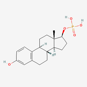 molecular formula C18H25O5P B1199089 Polyestradiol phosphate CAS No. 4995-43-1
