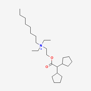molecular formula C26H50NO2+ B1199096 Penoctonium CAS No. 17088-74-3