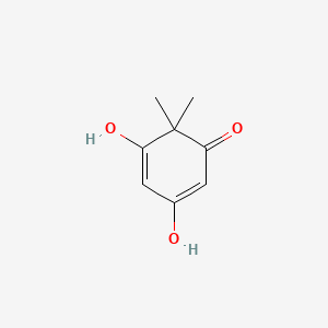 molecular formula C8H10O3 B1199097 Filicinic acid CAS No. 2065-00-1
