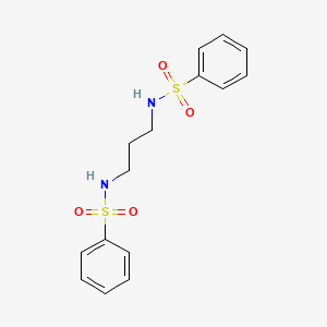 N-[3-(benzenesulfonamido)propyl]benzenesulfonamide