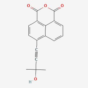 6-(3-Hydroxy-3-methyl-but-1-ynyl)-benzo(DE)isochromene-1,3-dione